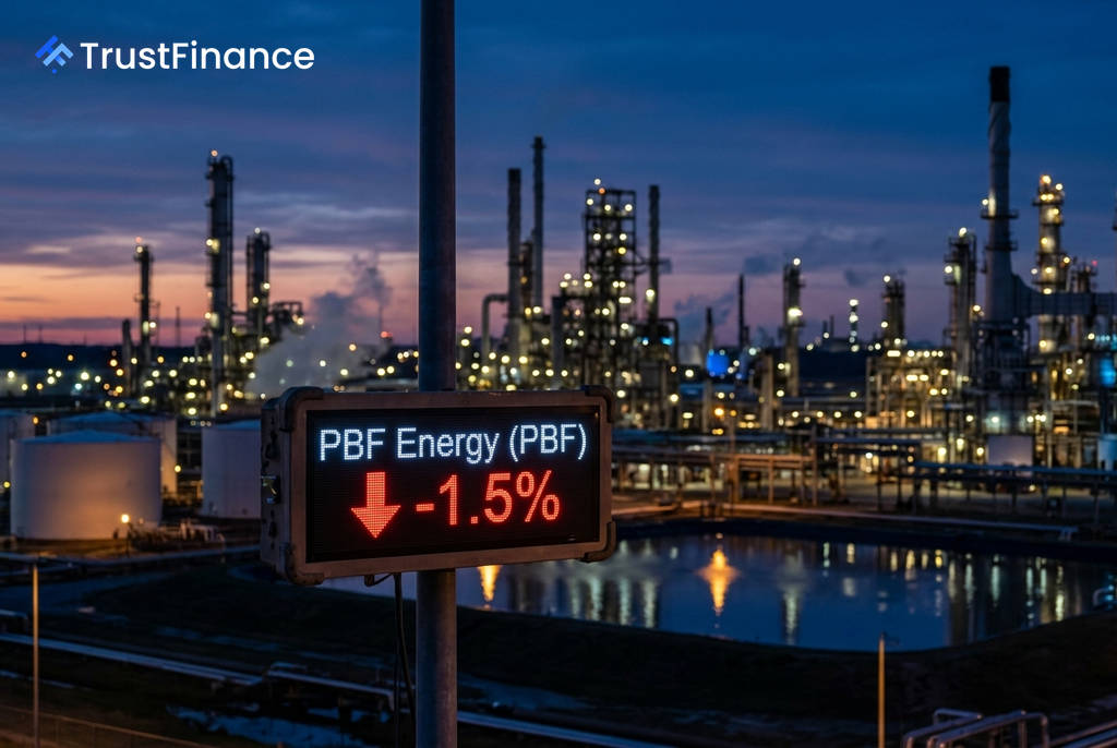 หุ้น PBF Energy ร่วง หลังประกาศแผนออกหุ้นกู้ 500 ล้านดอลลาร์