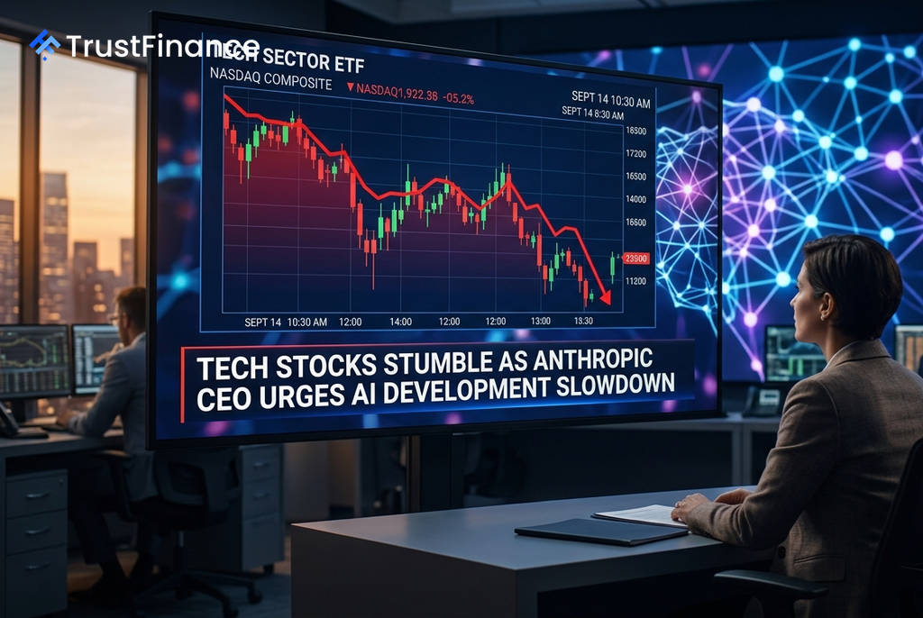 Saham Teknologi Merosot Susulan Gesaan Perlahan Pembangunan AI
