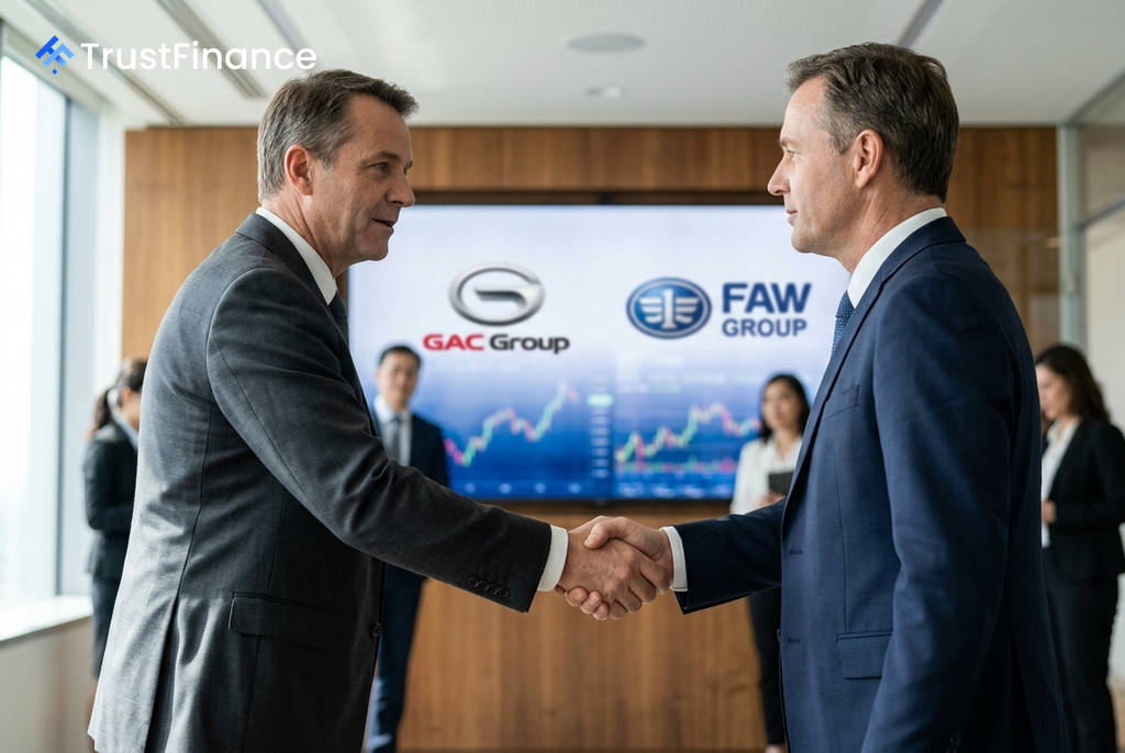 GAC Group เจรจาซื้อหุ้นกิจการร่วมค้าจาก FAW Group ผ่านดีลแลกหุ้น อาจดัน FAW ขึ้นผู้ถือหุ้นใหญ่อันดับสอง