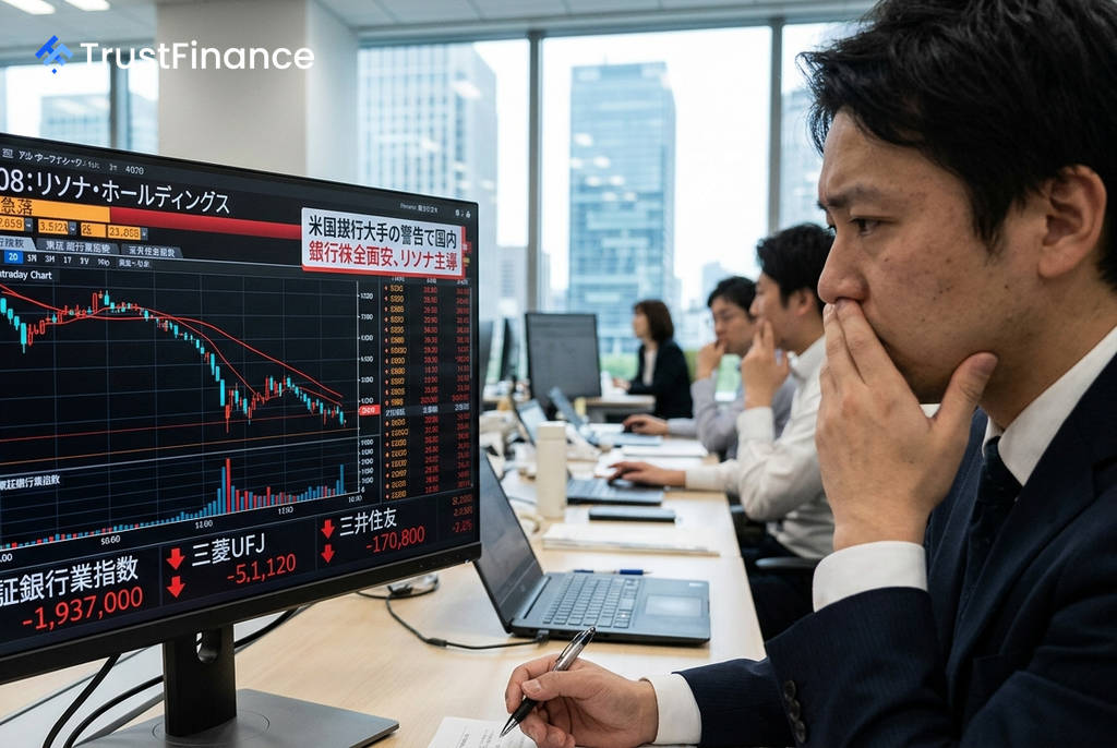 Saham Resona Holdings Merosot 3.6% Ekoran Kebimbangan Sektor Perbankan Global