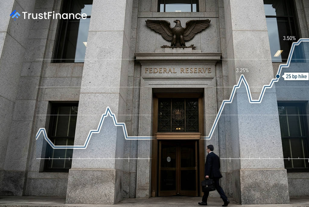 Goldman Sachs คาดเฟดขึ้นดอกเบี้ย 0.25% วันพุธนี้ ชี้เป็นการเคลื่อนไหวตามแรงกดดันตลาด