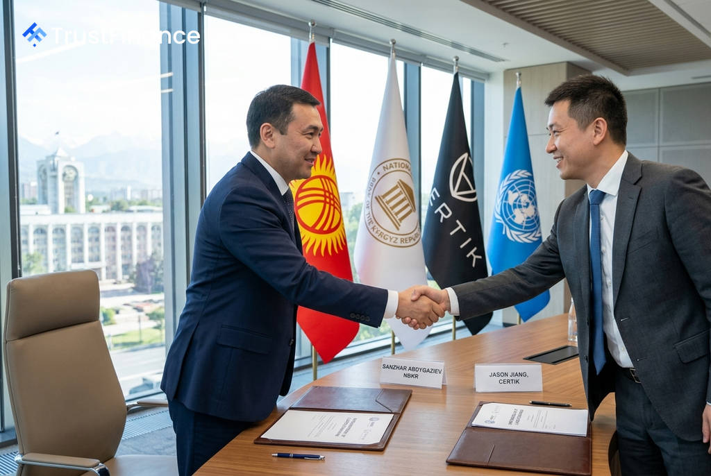 Kyrgyzstan Central Bank Partners With CertiK on Digital Som Security and Crypto Regulation