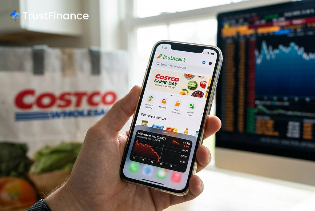 หุ้น Instacart ร่วงหนัก กังวล DoorDash จ่อจับมือเป็นพันธมิตรกับ Costco