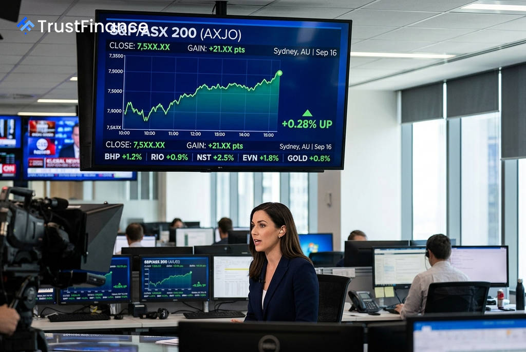 Australian S&P/ASX 200 Gains on Strength in Resources and Gold Sectors
