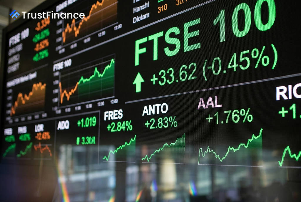 FTSE 100 Advances as Mining Sector Rallies on Stronger Metal Prices