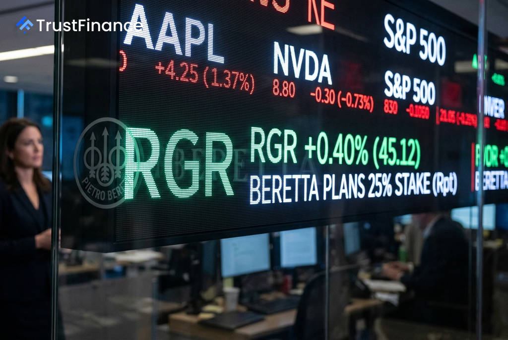 Beretta Holding จ่อเพิ่มสัดส่วนหุ้นใน Sturm Ruger เป็น 25% ตามรายงาน