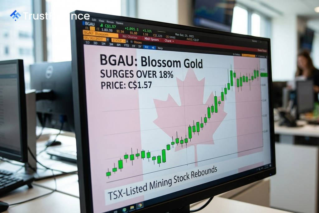 หุ้น Blossom Gold พุ่งแรงกว่า 18% ตามราคาทองคำที่ฟื้นตัว