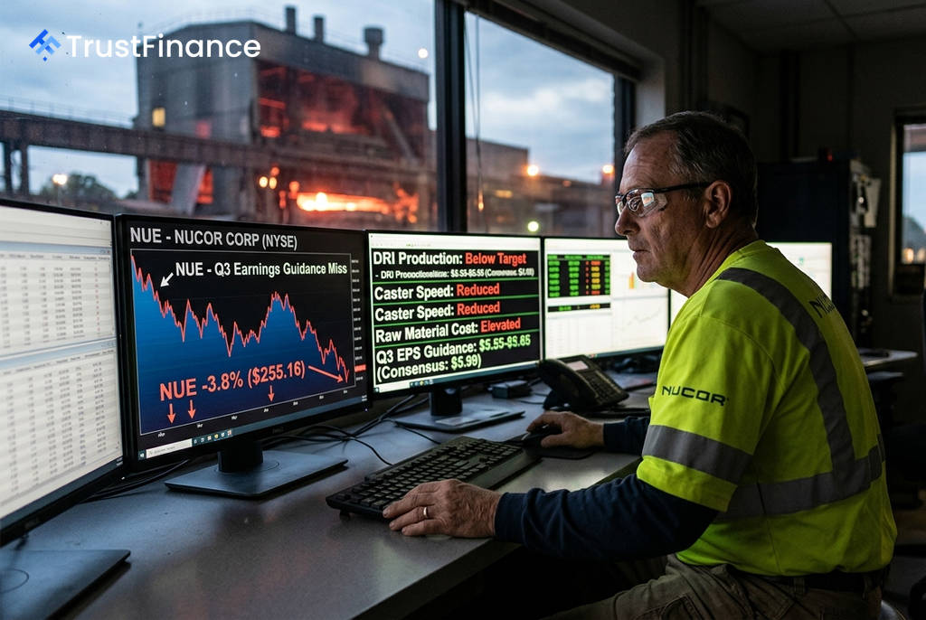 Nucor Stock Slides After Q3 Earnings Guidance Misses Analyst Forecasts