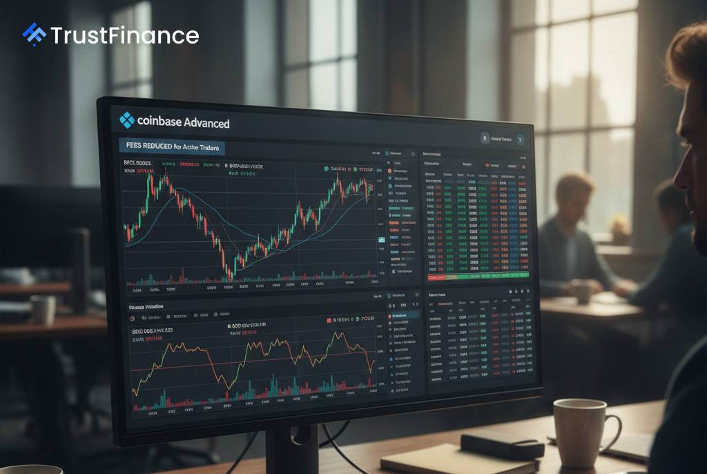 Coinbase Reduces Trading Fees for Active Traders on Advanced Platform