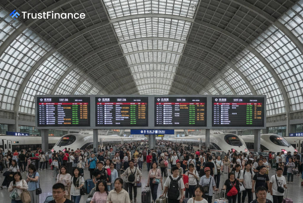 China's Golden Week Travel Surge Belies Cautious Consumer Spending