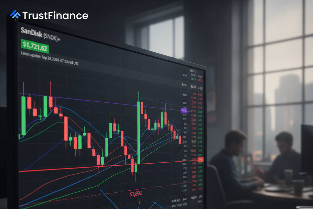 SanDisk (SNDK) Hovers Above Critical $1,695 Support as Technical Indicators Diverge