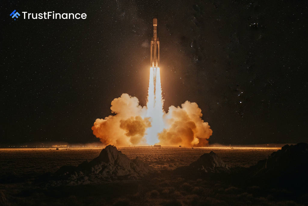 หุ้น SpaceX พุ่งขึ้นหลังประสบความสำเร็จในการปล่อยจรวดสามลำพร้อมกัน และบรรลุเป้าหมายรายได้จาก AI ที่สำคัญ