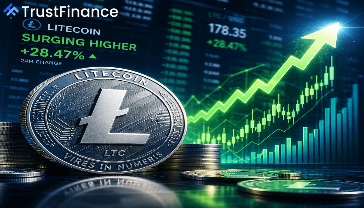 Litecoin Surges Over 10%, Boosting Crypto Market Cap | TrustFinance Blog