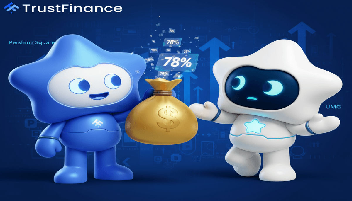 Pershing Square chào mua UMG với mức giá cao hơn 78% | TrustFinance Blog
