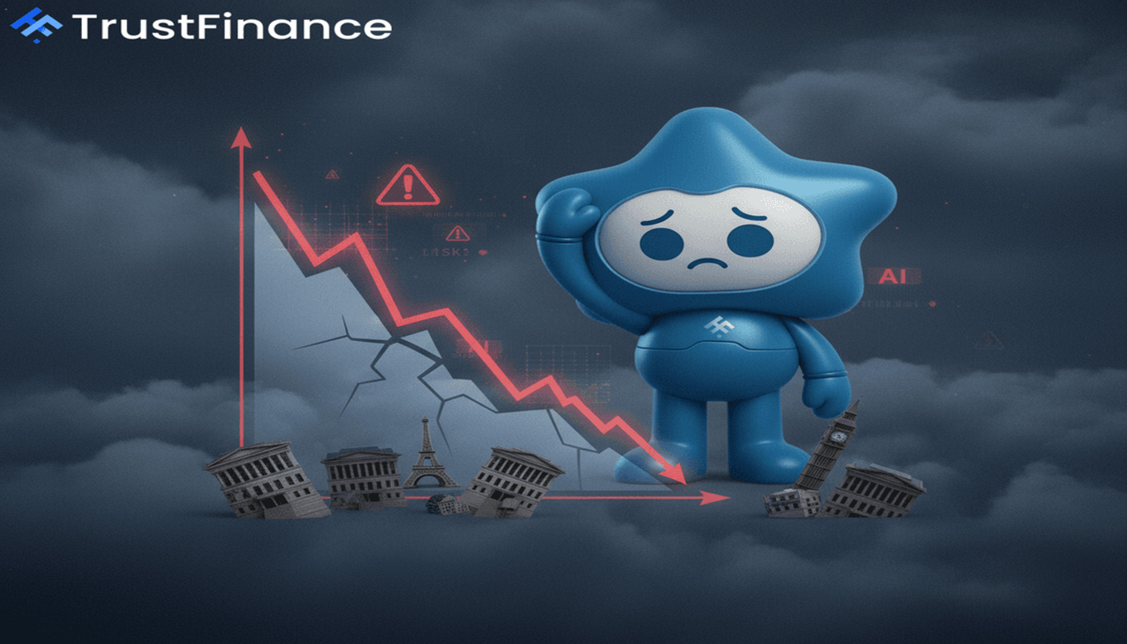 BofA เตือนความเสี่ยง AI คาดหุ้นยุโรปร่วง 15%