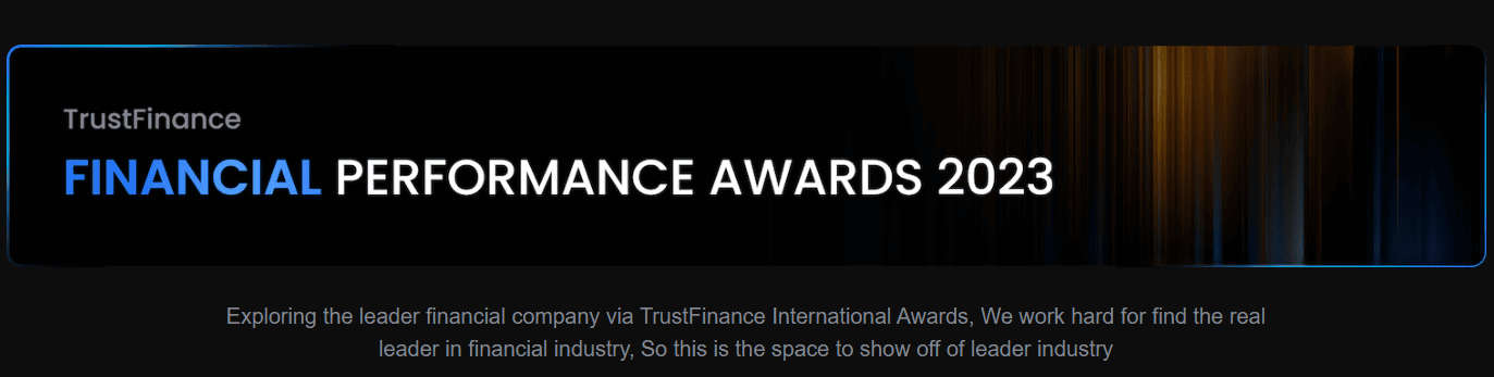 TrustFinance Awards