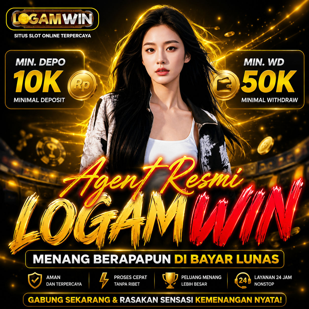LOGAMWIN 🌕 Login & Daftar Situs Online Dengan Minimal Deposit 10K