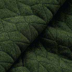 The Inverness Bomber in Olive Knit Quilt: Alternate Image 7