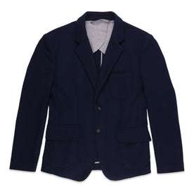 The Telegraph Jacket in Navy Boiled Wool: Featured Image