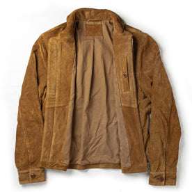 open flatlay of jacket