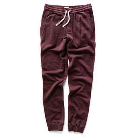 The Fillmore Pant in Burgundy Terry: Alternate Image 7
