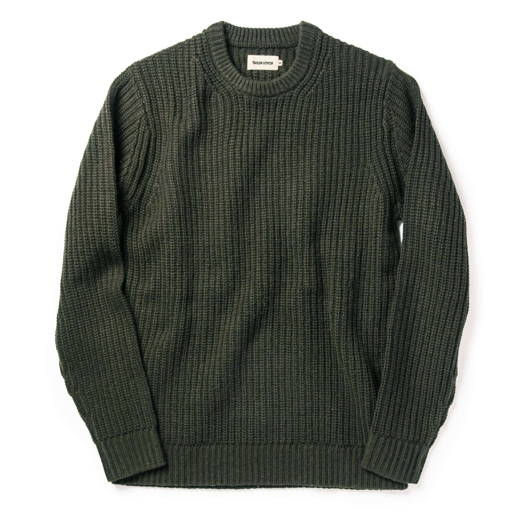 The Hardtack Sweater in Navy Donegal | Taylor Stitch