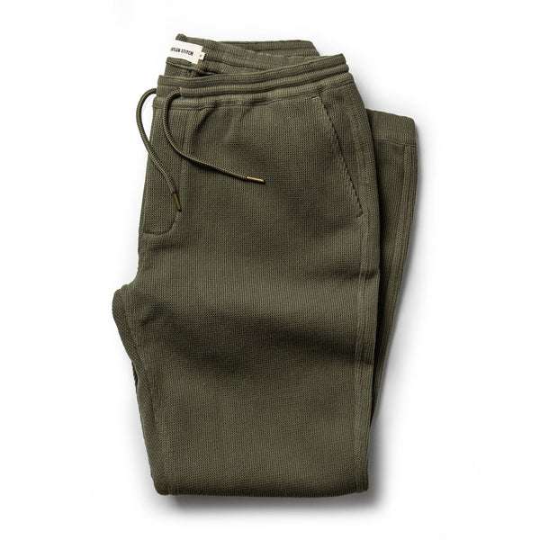The Après Pant in Army Waffle