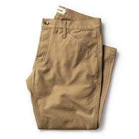 The Camp Pant in Khaki Reverse Sateen: Featured Image