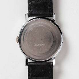 flatlay of the 1978 Timex Mercury, shown from the back