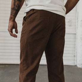 our fit model wearing The Camp Pant in Timber Boss Duck