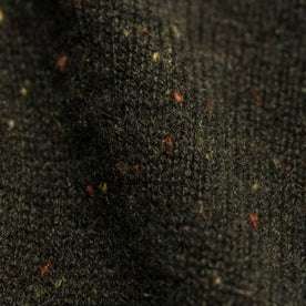The Hardtack Sweater in Olive Cashmere Donegal: Alternate Image 7
