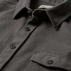 The Utility Shirt in Charcoal Jacquard: Alternate Image 6