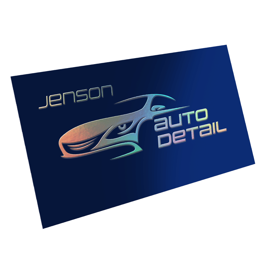 Raised Spot UV Business Cards