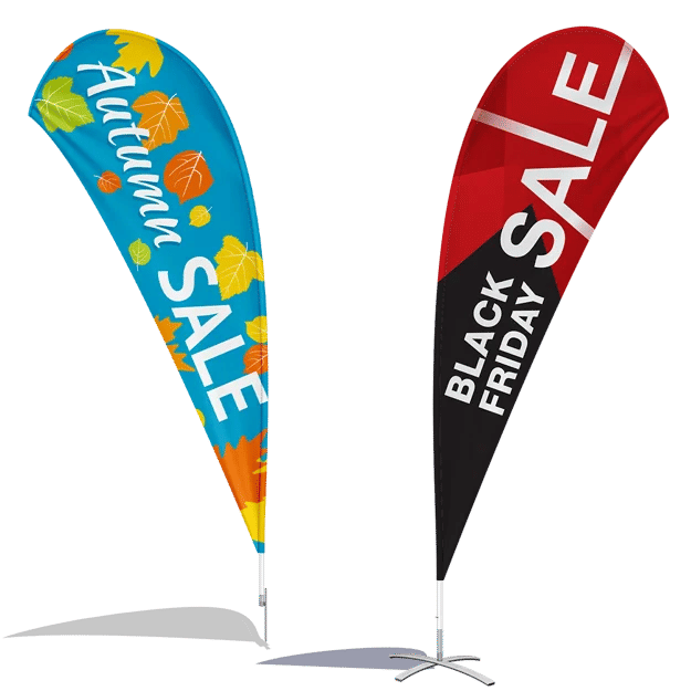 Teardrop Flags