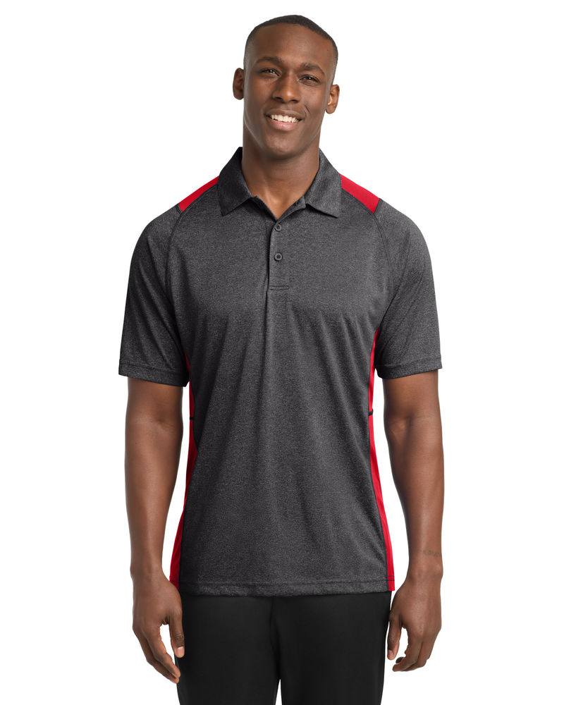 Graphite-heather-true-red