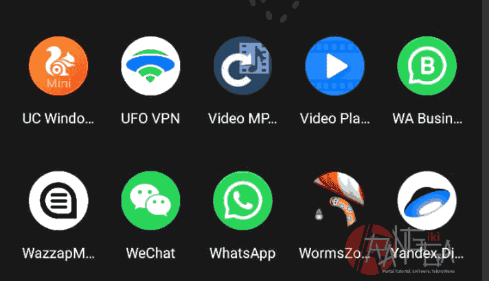 Whatsapp yang terinstall di smartphone Android