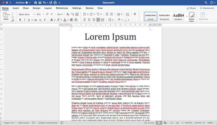 Paragraph yang mau diubah