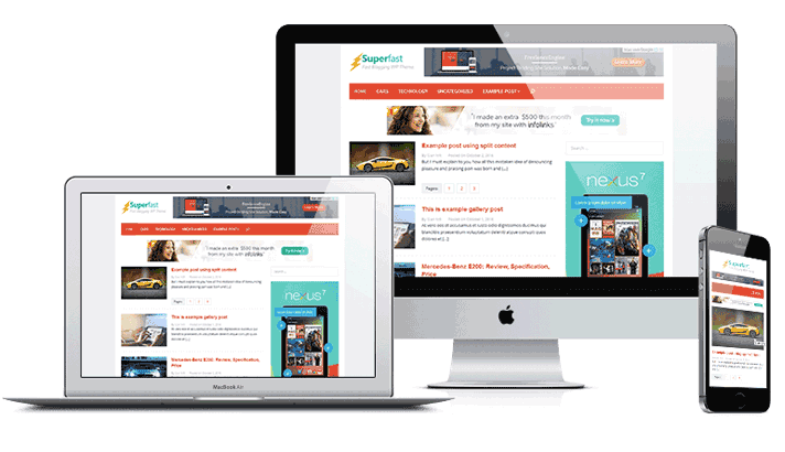 Theme Superfast Wordpress