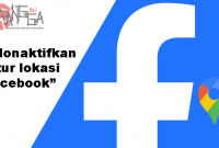 Menonaktifkan fitur location Facebook