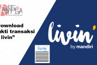 Download bukti transaksi Livin by Mandiri