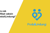 Cara cek sertifikat vaksin di aplikasi peduli lindungi