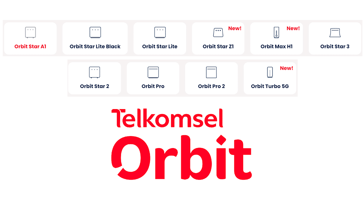 tipe modem telkomsel orbit
