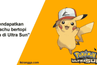 Mendapatkan Pikachu Bertopi Ash