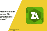 ZArchiver untuk kompres file di smartphone android