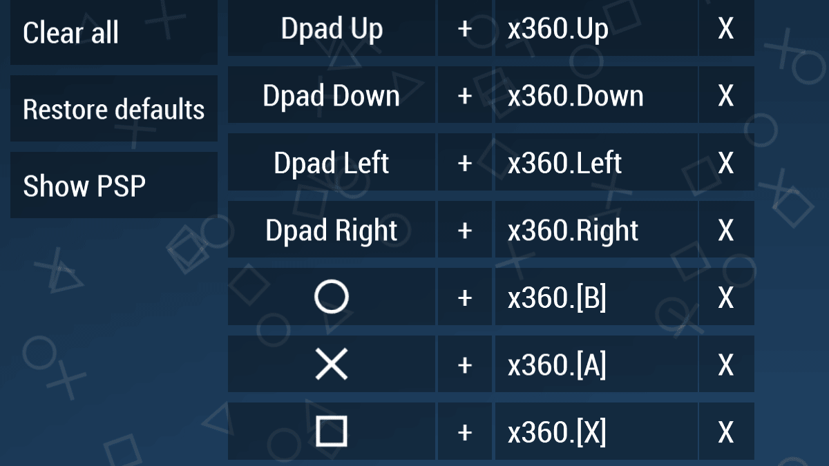 Cara mapping gamepad X3 di emulator PPSSPP Ikirangga