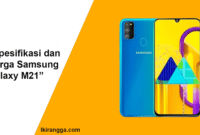 Spesifikasi Samsung Galaxy M21 dan harganya