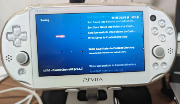 saving setting untuk retroarch yang tidak bisa save game