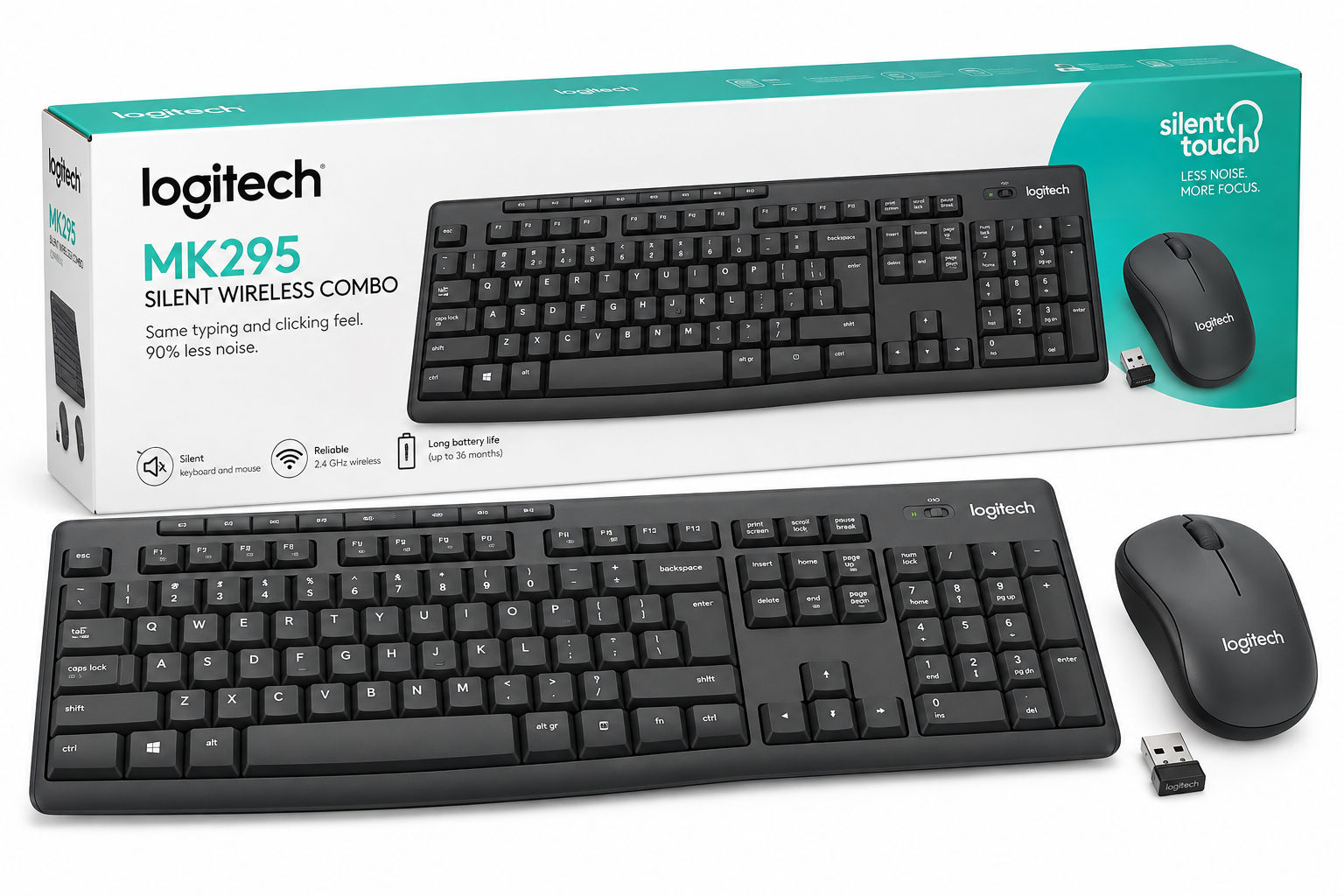 Logitech MK295 Silent Wireless Combo