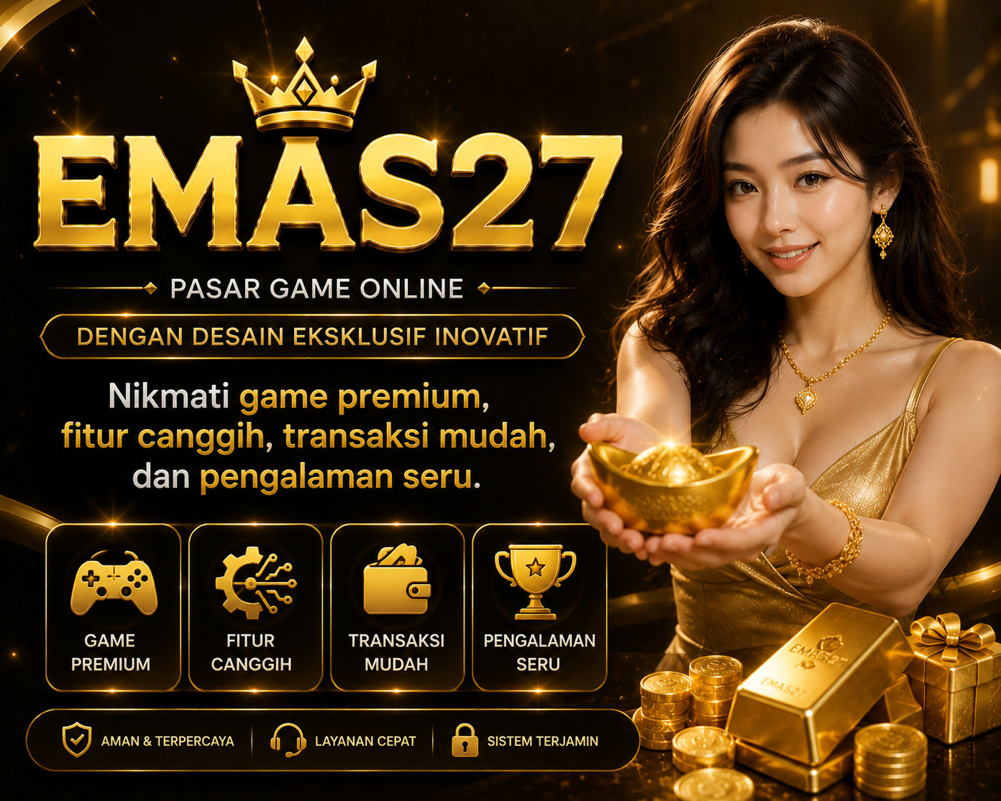 EMAS27 是 Pasar Game Online Dengan Desain Eksklusif Inovatif