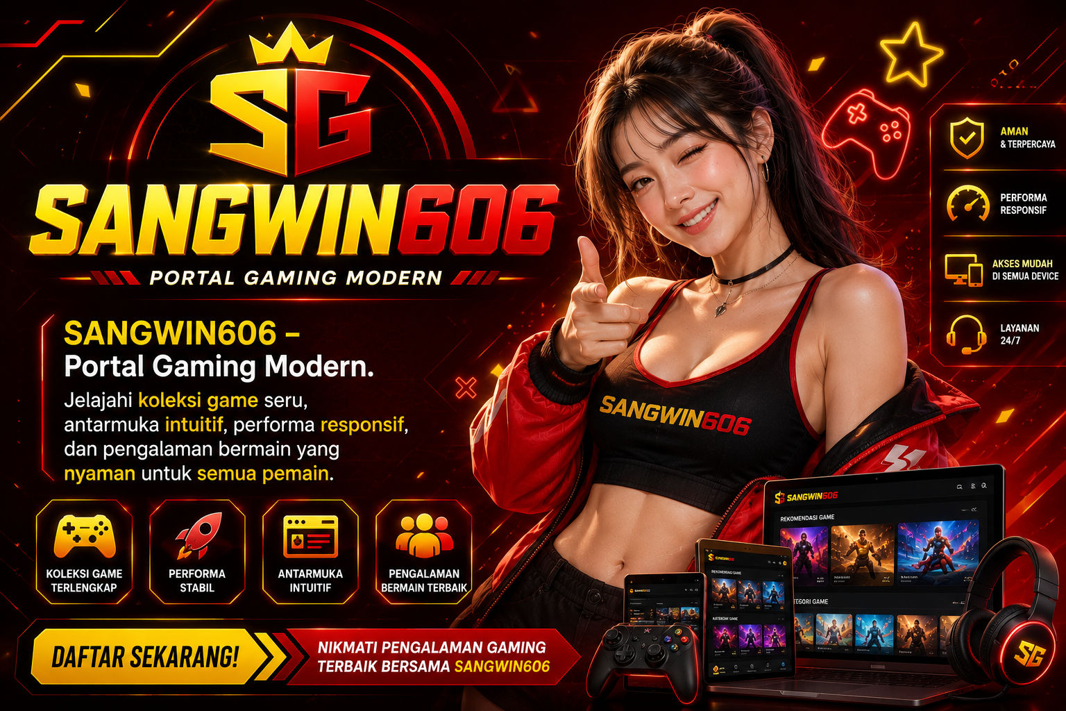 SANGWIN606 ⵢ Provider Top Game Online Terlengkap Anti Blok